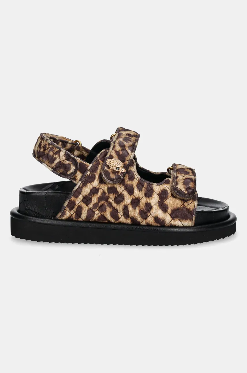 Кожаные сандалии Kurt Geiger London Orson женские цвет бежевый на платформе 3469639289 Кожаные сандалии Kurt Geiger London Orson женские цвет бежевый на платформе 3469639289