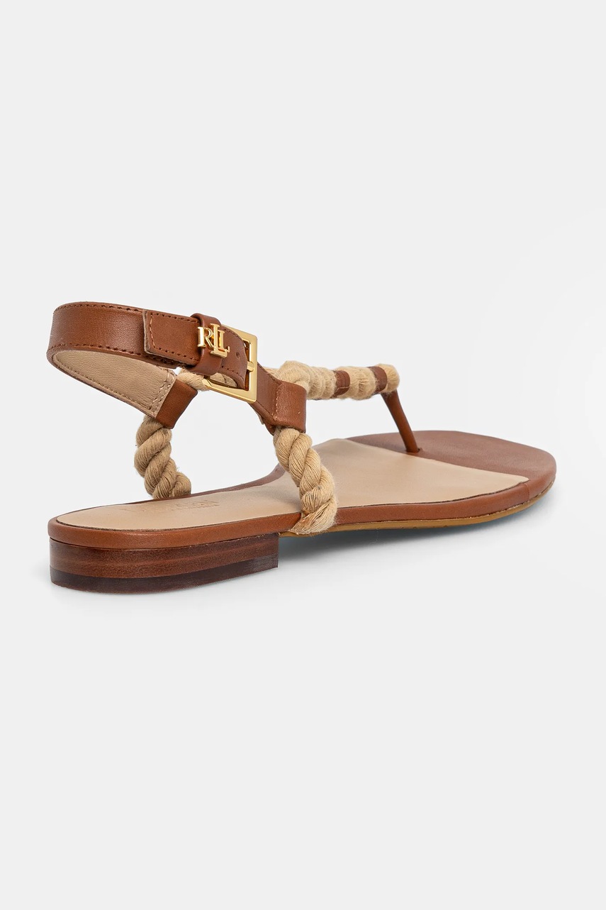 Сандалі Lauren Ralph Lauren Ntcl Everley жіночі колір коричневий 802959152001 