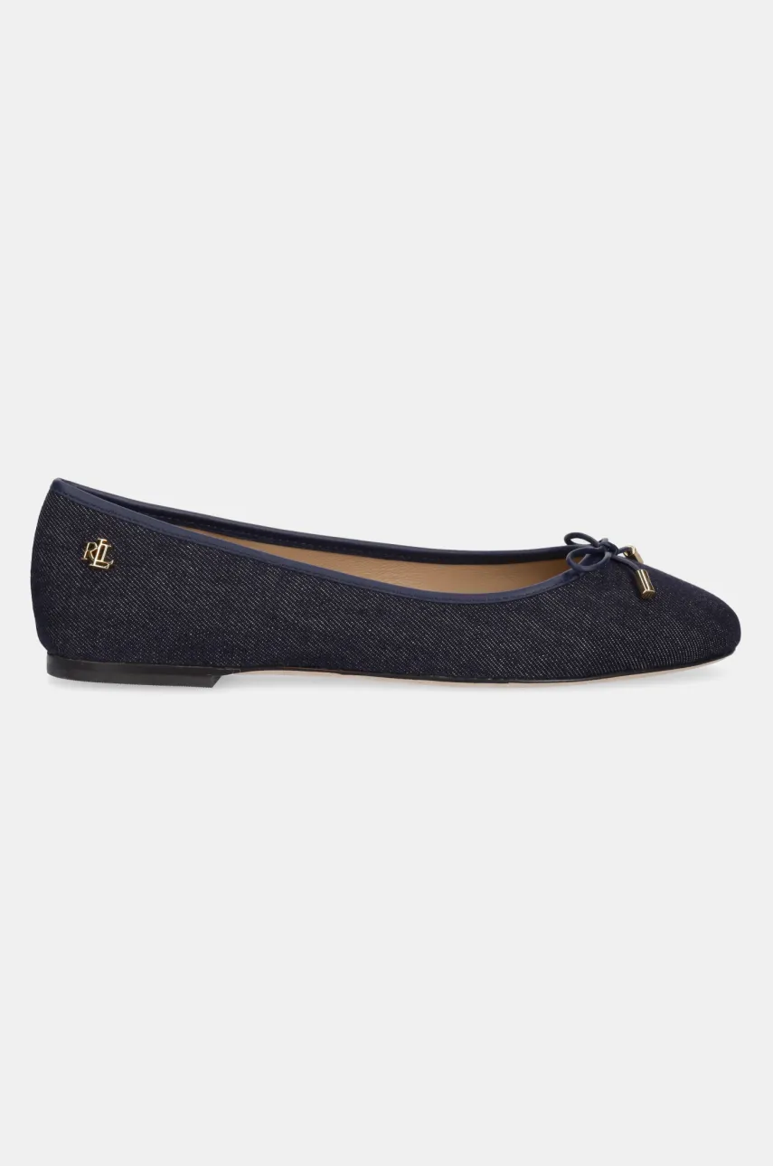 Балетки Lauren Ralph Lauren Jayna цвет синий 802962175001 Балетки Lauren Ralph Lauren Jayna цвет синий 802962175001
