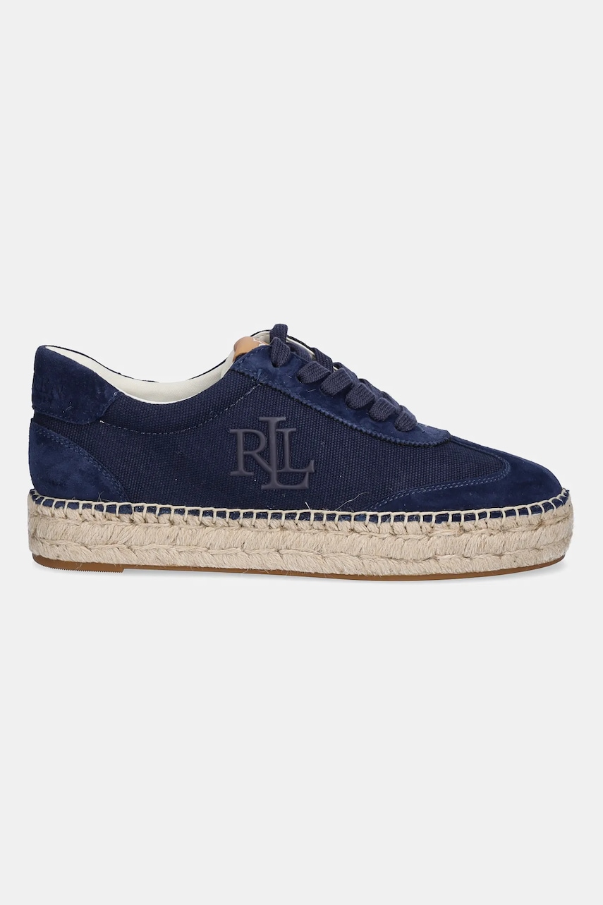 Кроссовки Lauren Ralph Lauren Luize Snkr цвет синий 802959231001 Кроссовки Lauren Ralph Lauren Luize Snkr цвет синий 802959231001