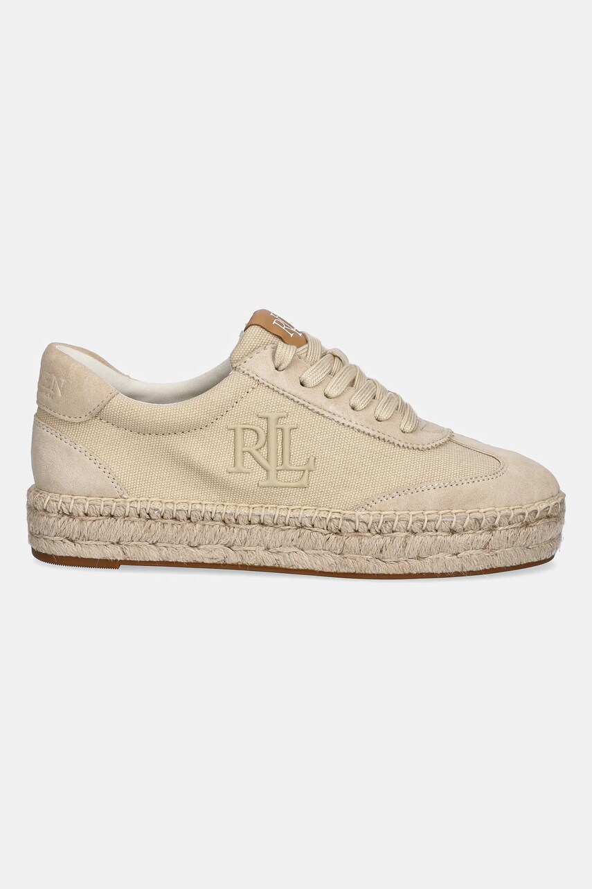 Кроссовки Lauren Ralph Lauren Luize Snkr цвет бежевый 802959231003 Кроссовки Lauren Ralph Lauren Luize Snkr цвет бежевый 802959231003
