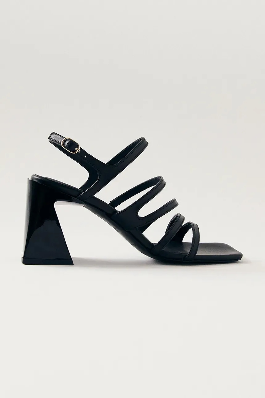 Alohas sandale de piele Aubrey culoarea negru, S100166-06