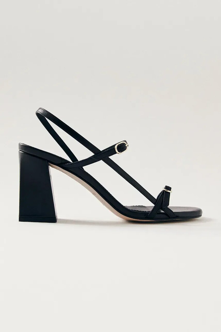 Alohas sandale de piele Elyn culoarea negru, S100642-01