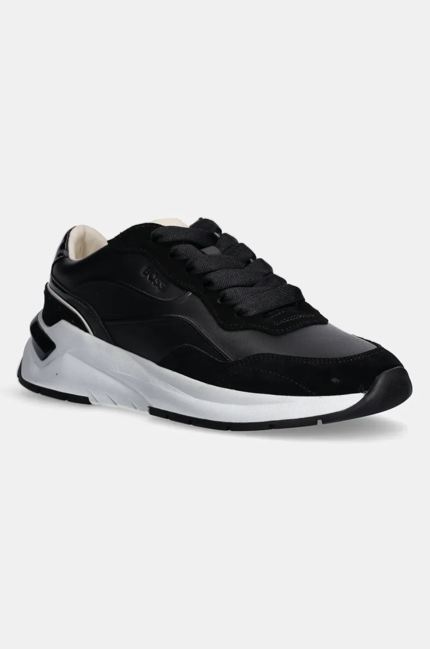 BOSS sneakers Skylar culoarea negru, 50536403 - 0 | YEO