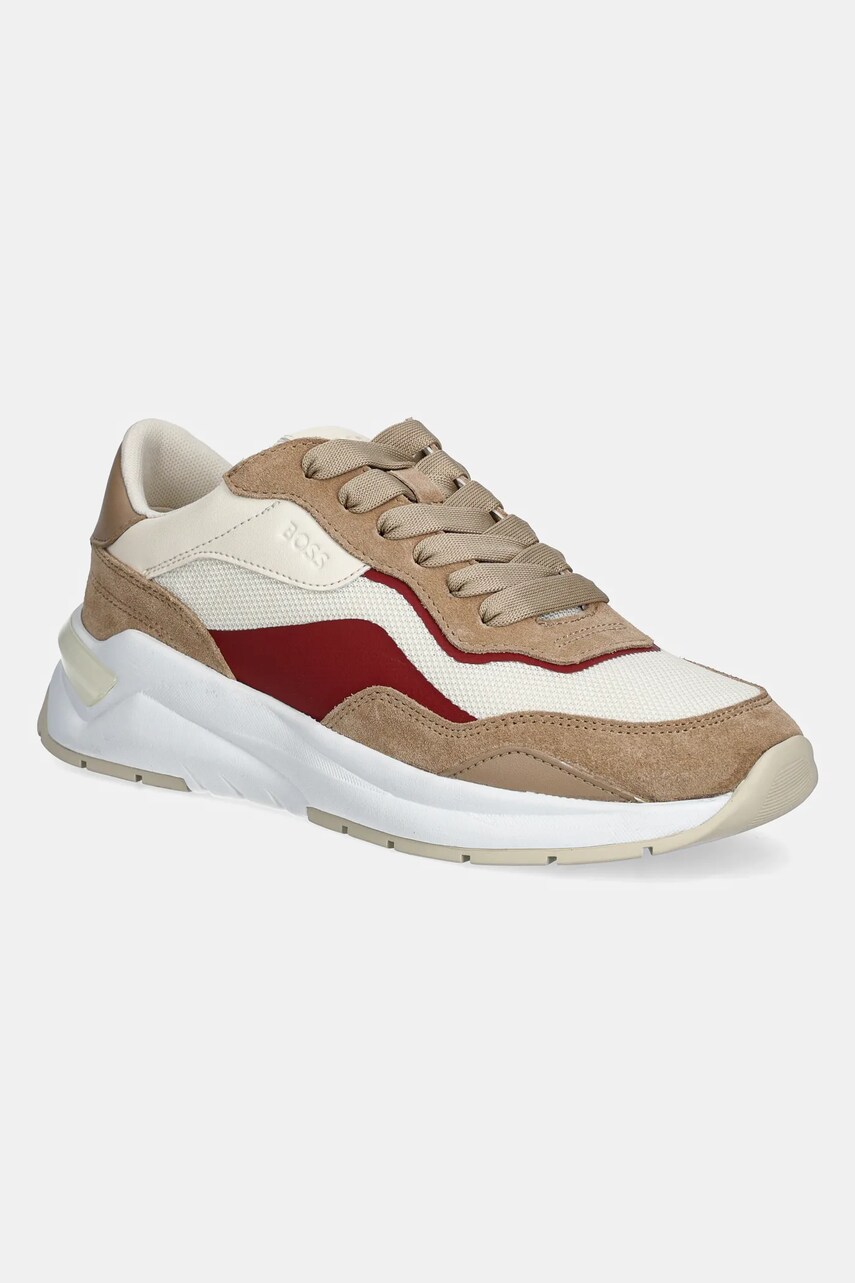 BOSS sneakers Skylar culoarea bej, 50536407