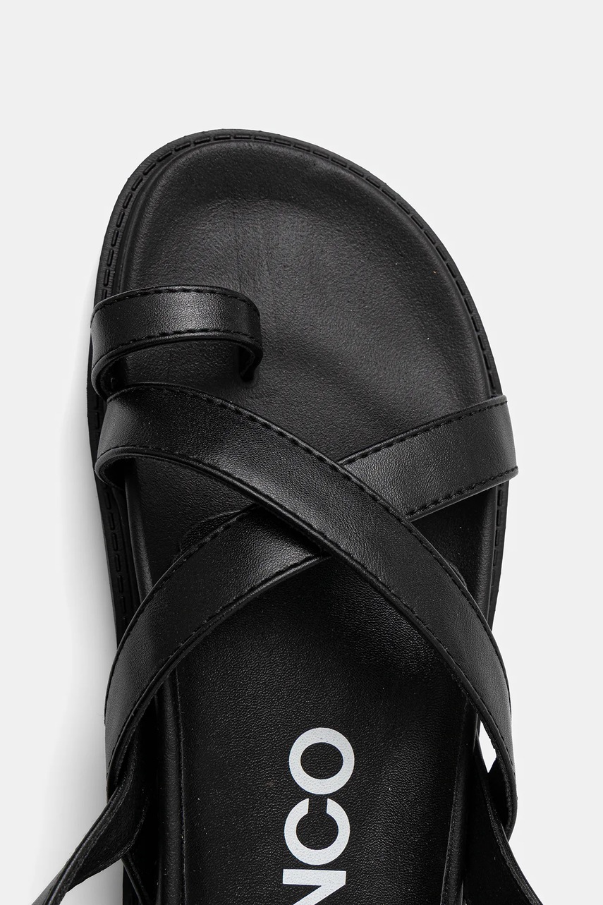 Σανδάλια Bianco BIAOSLO χρώμα: μαύρο, 11201774 φωτογραφία