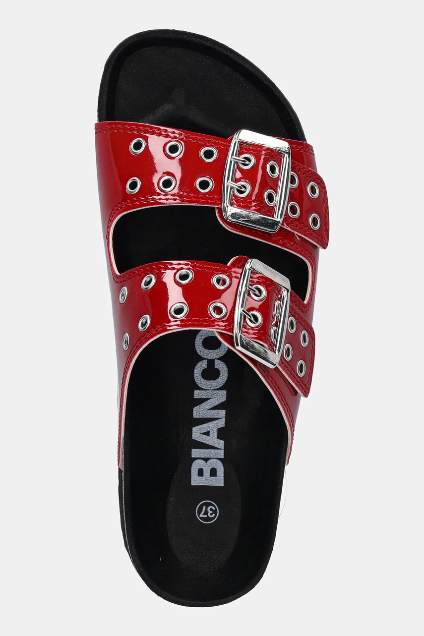 Παντόφλες Bianco BIAMIAMI χρώμα: κόκκινο, 11201781 φωτογραφία