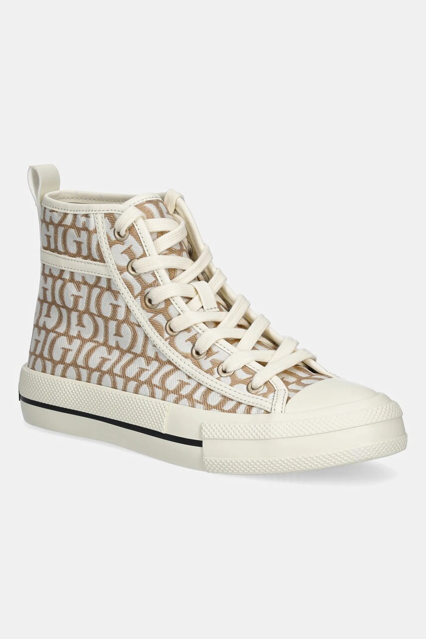 

Високи кецове Guess COLYN в бежово FLPCOL FAL12, Бежов