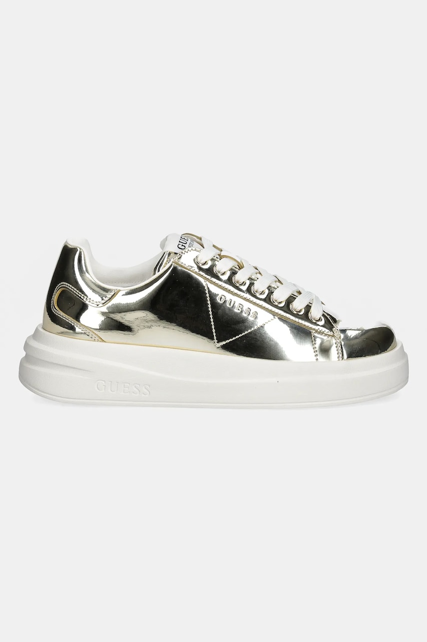 Кроссовки Guess ELBINA цвет золотой FLPELB PAF12 Кроссовки Guess ELBINA цвет золотой FLPELB PAF12