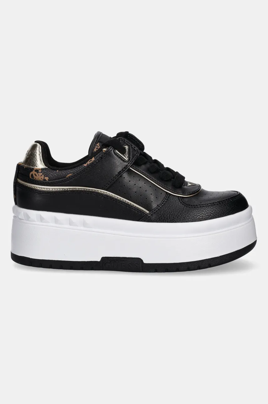 Кроссовки Guess RIDGEE женские цвет чёрный FLPRID ELE12 Кроссовки Guess RIDGEE женские цвет чёрный FLPRID ELE12