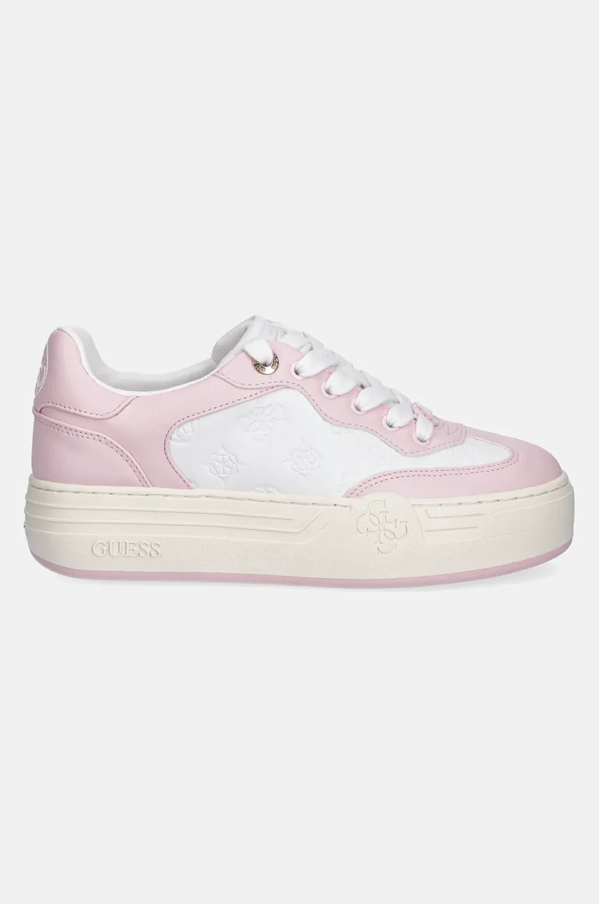Кроссовки Guess SWOLE женские цвет розовый FLPSWO FAL12 Кроссовки Guess SWOLE женские цвет розовый FLPSWO FAL12