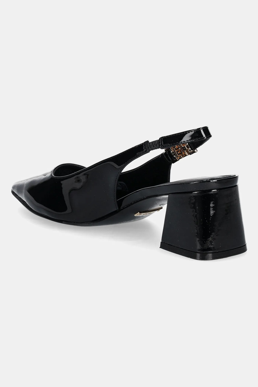 Туфлі Guess ZABELA колір чорний каблук блок FLPZAB PAF05 