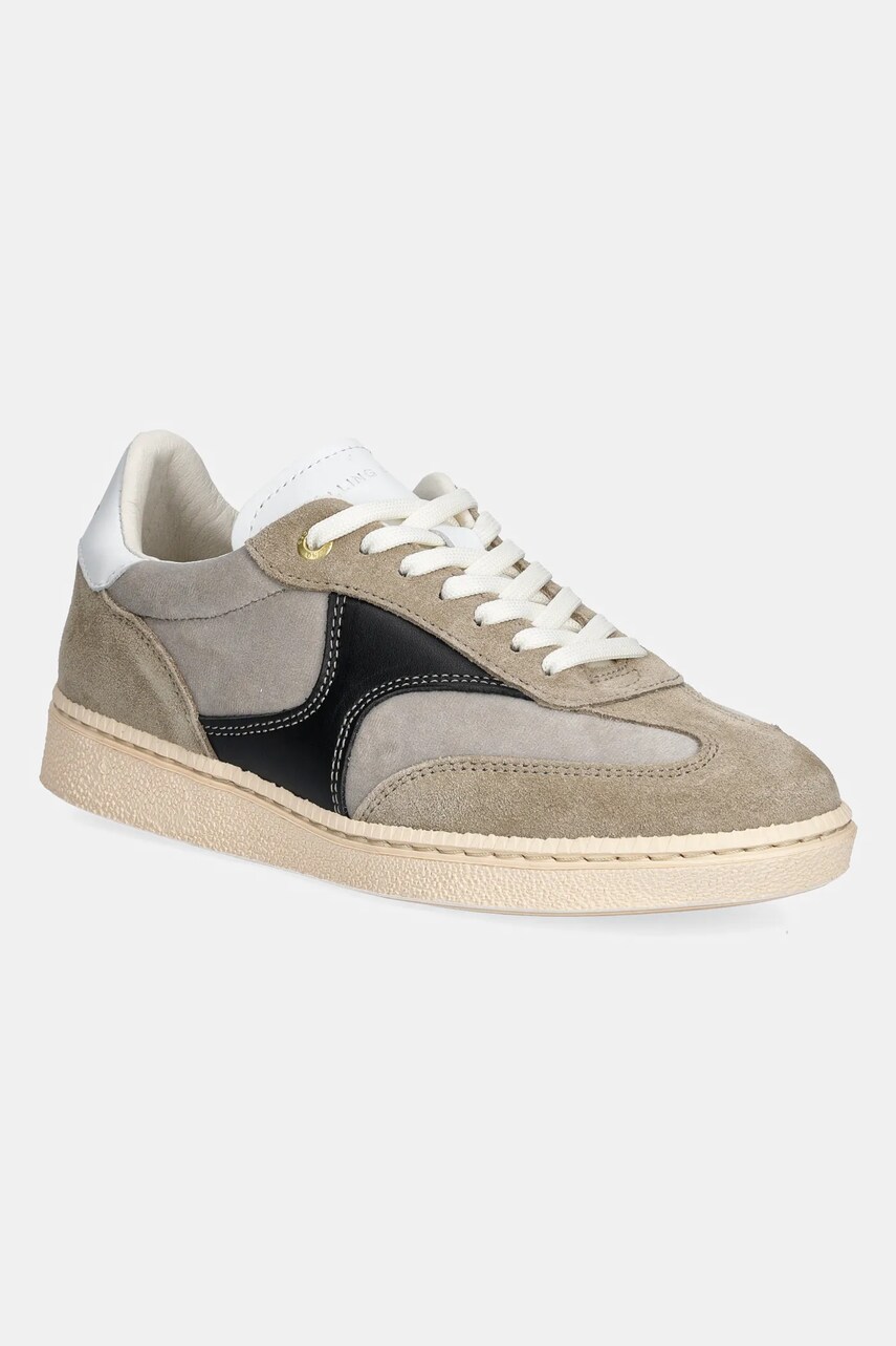 Filling Pieces sneakers din piele Sprinter femei, culoarea bej, 68625071919
