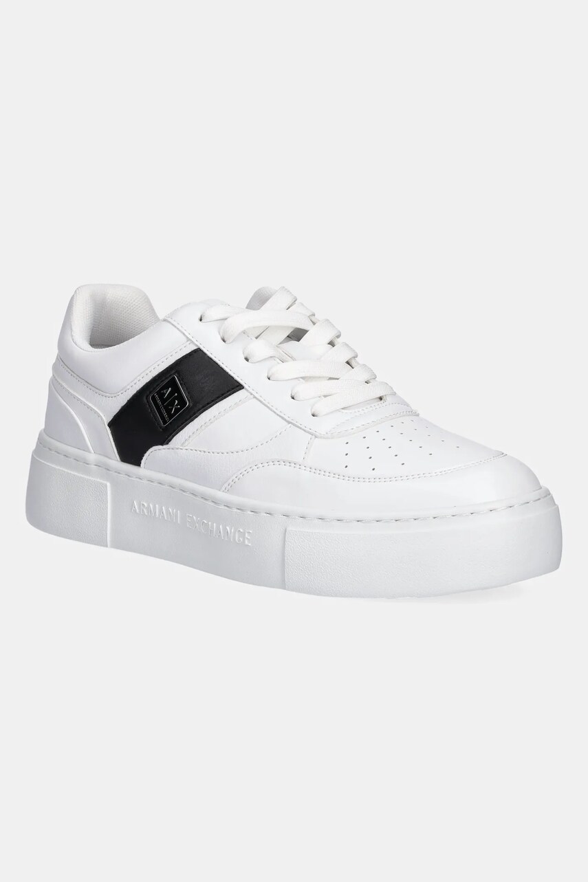 Armani Exchange Adidasi femei, culoarea alb, XDX176 XV917 K488