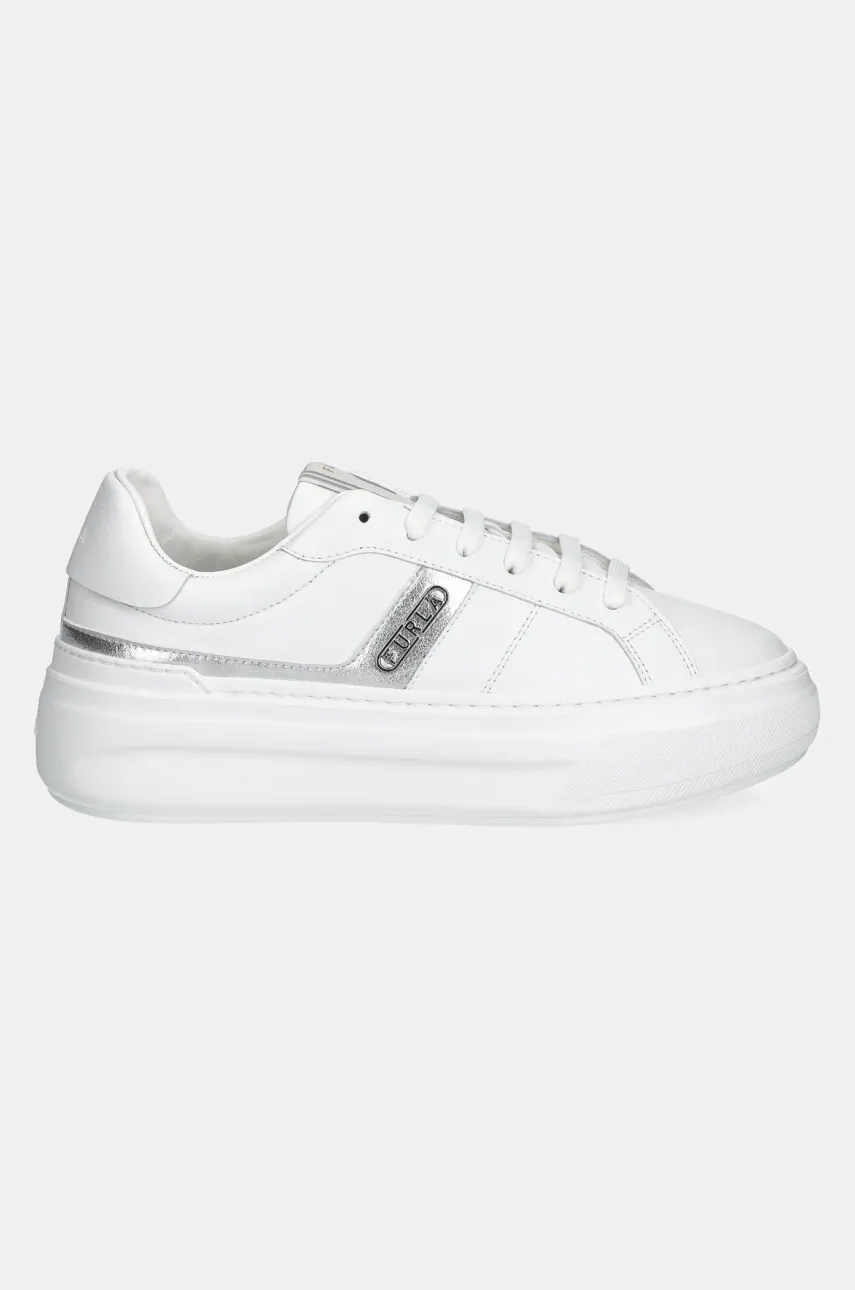 Кожаные кроссовки Furla Nuage Sneaker цвет белый YJ14NUA BX3719 Q1700 Кожаные кроссовки Furla Nuage Sneaker цвет белый YJ14NUA BX3719 Q1700