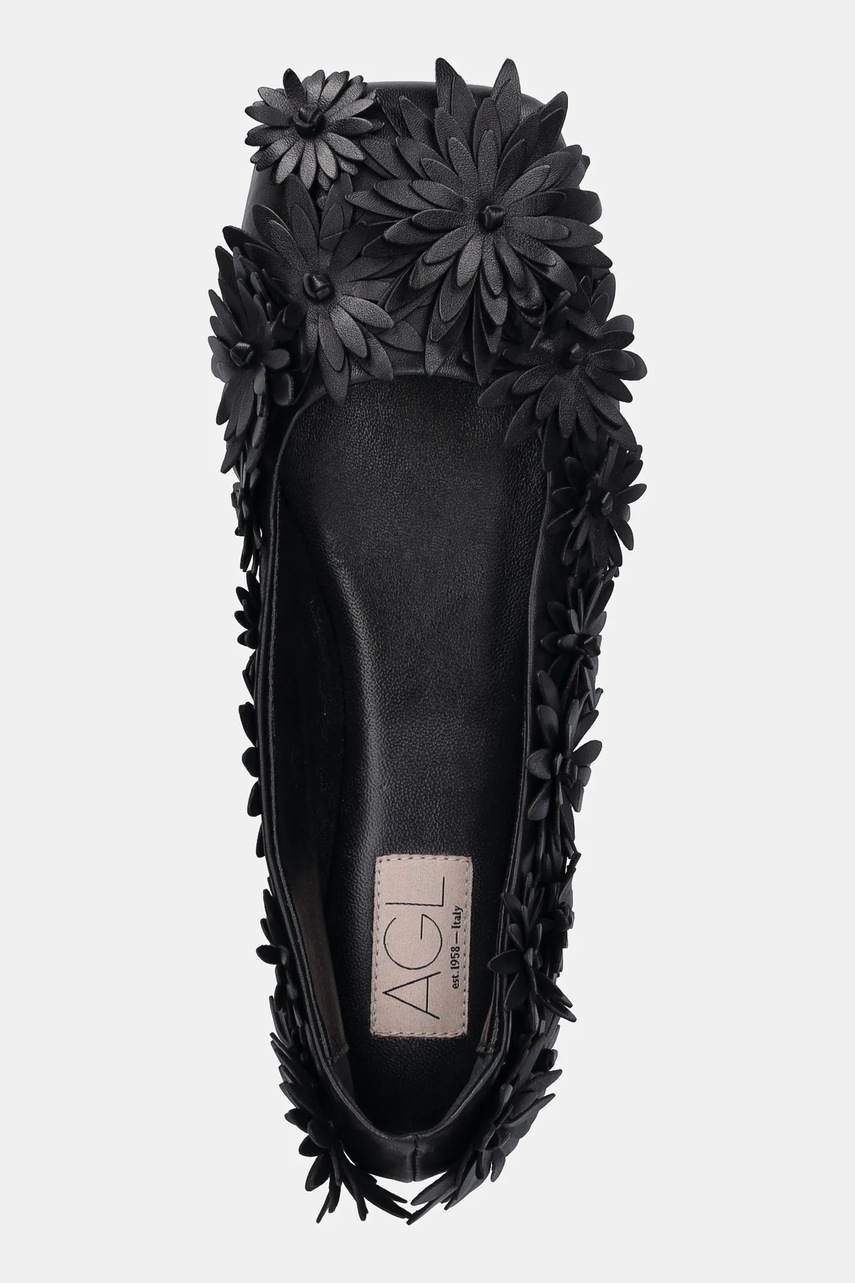 Kožené baleríny AGL Ceramic Full Flowers (obrázek 4)