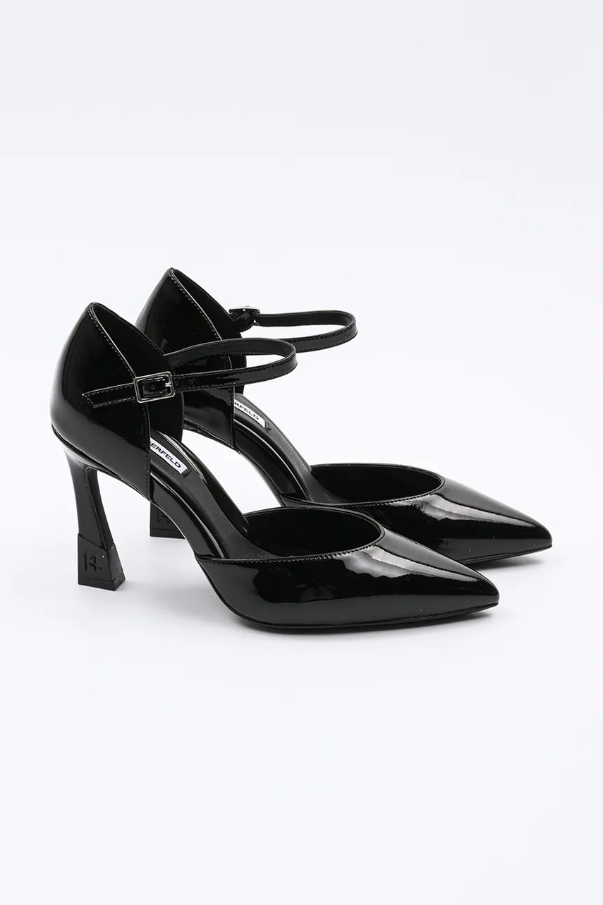 Туфли Karl Lagerfeld PREMIERE 90 цвет чёрный KL33504 Туфли Karl Lagerfeld PREMIERE 90 цвет чёрный KL33504
