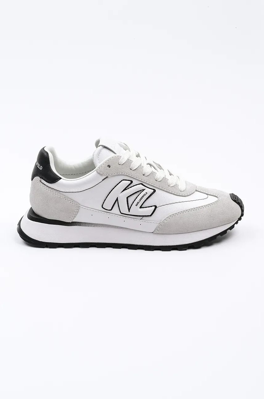 Karl Lagerfeld sneakers KAIRO KL culoarea alb, KL61124A