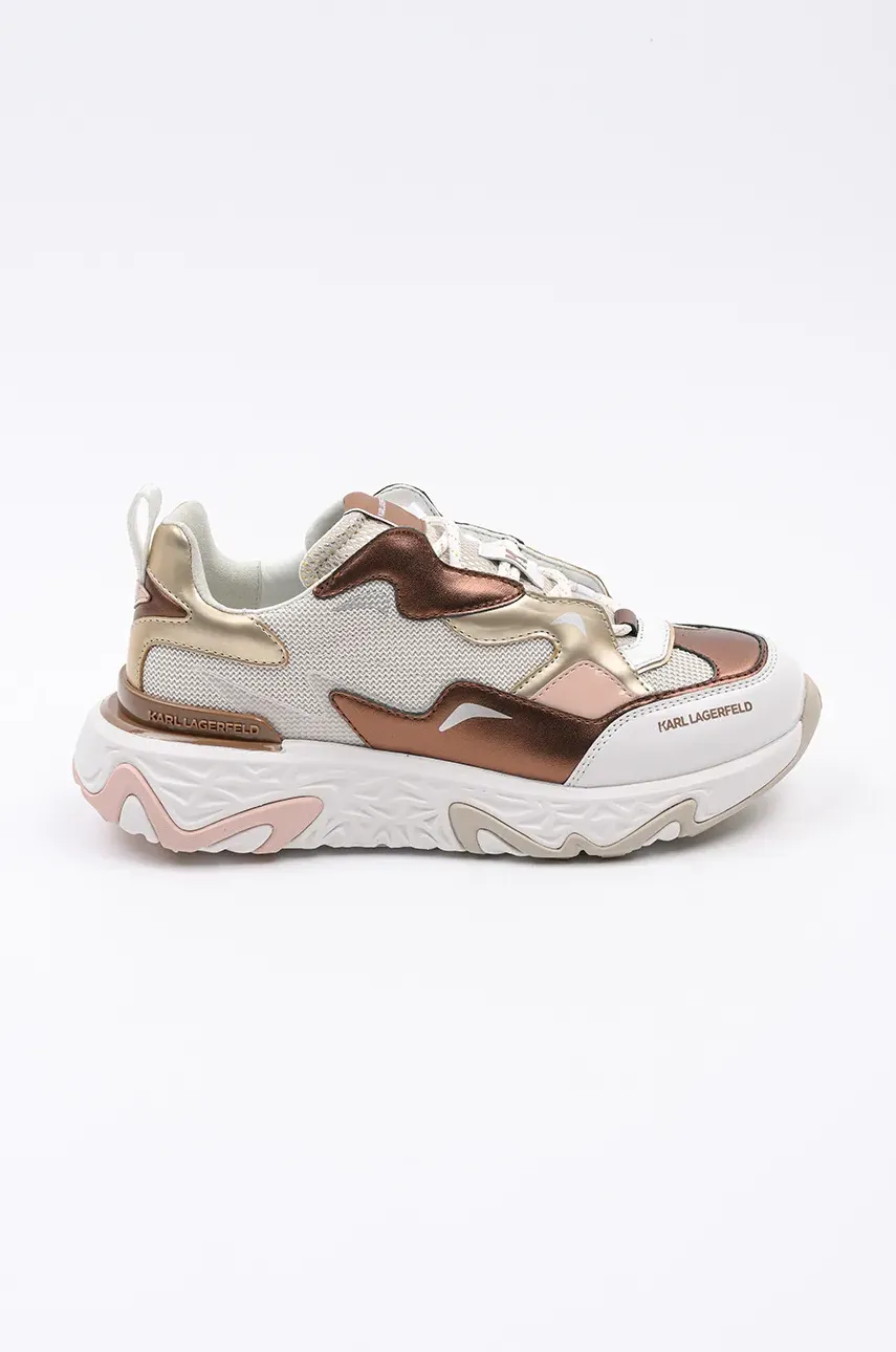 Karl Lagerfeld sneakers BLAZE culoarea auriu, KL62423M