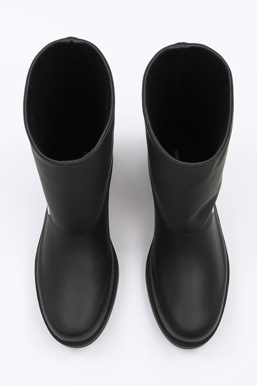 Γαλότσες Karl Lagerfeld KALOSH χρώμα: μαύρο, KL47064 φωτογραφία