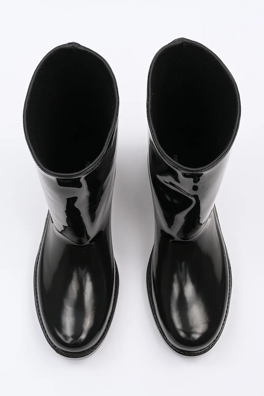 Γαλότσες Karl Lagerfeld KALOSH χρώμα: μαύρο, KL47064S φωτογραφία