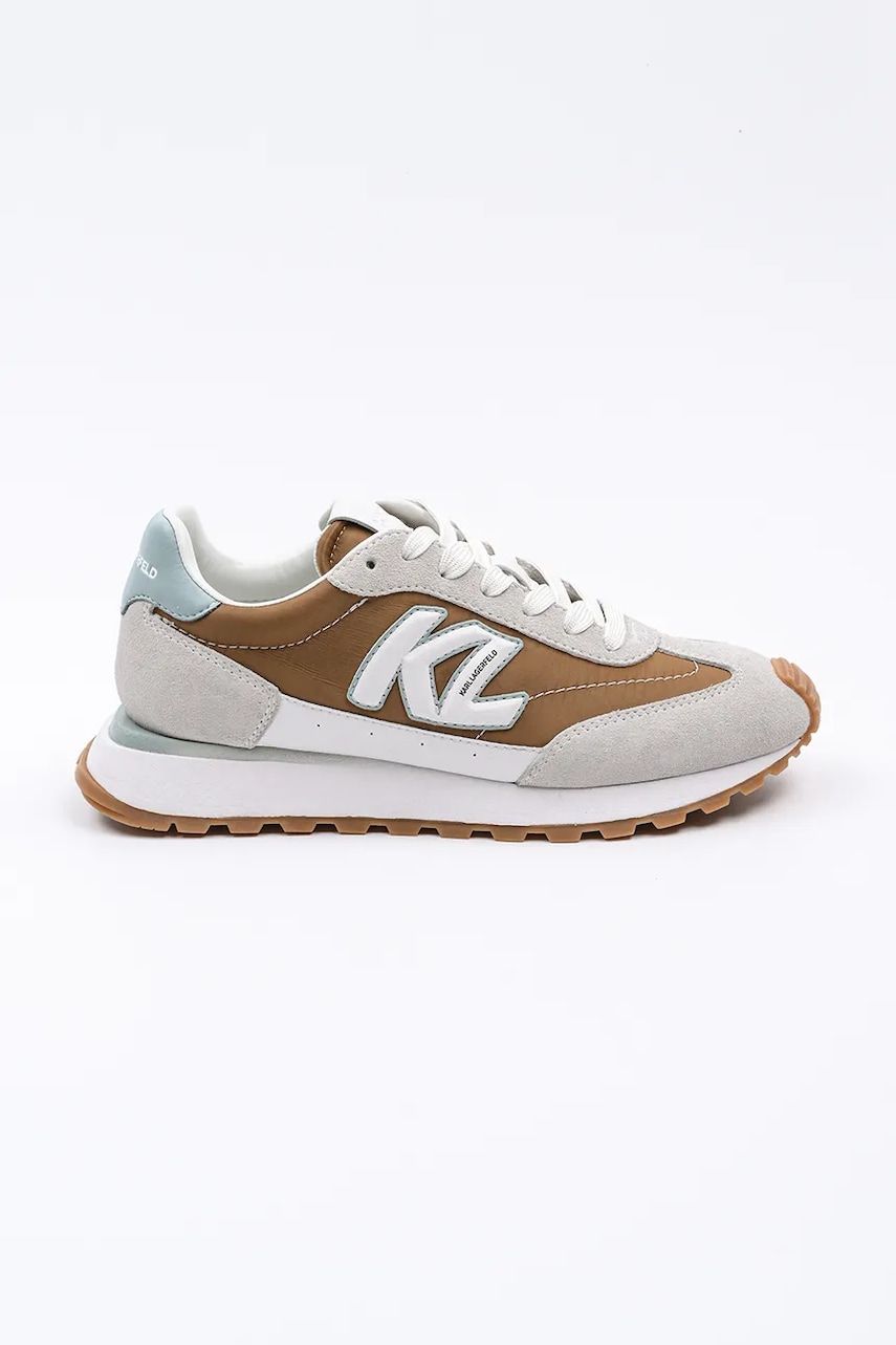 Karl Lagerfeld sneakers KAIRO KL culoarea maro, KL61124A Karl Lagerfeld sneakers KAIRO KL culoarea maro, KL61124A