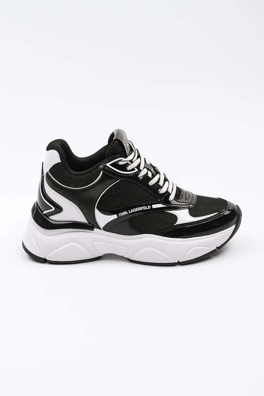 Karl Lagerfeld sneakers KOMET WEDGE culoarea negru, KL65724A