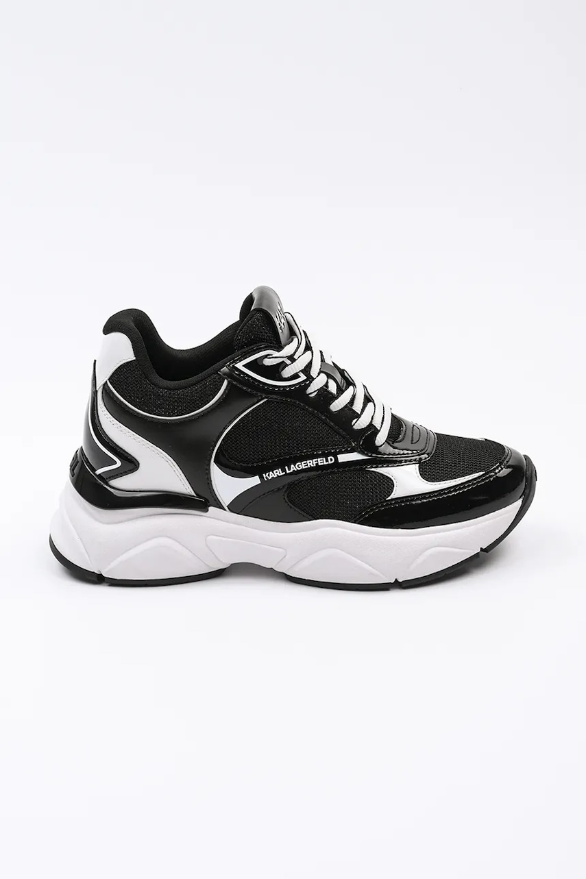 Karl Lagerfeld sneakers KOMET WEDGE culoarea negru, KL65724A