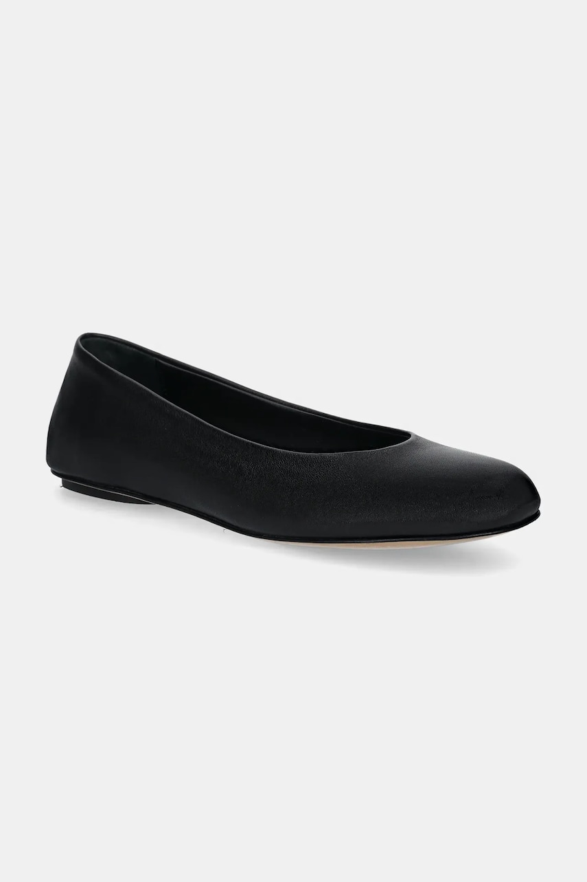 Weekend Max Mara balerini de piele TODI culoarea negru, 2515521074600 Weekend Max Mara balerini de piele TODI culoarea negru, 2515521074600