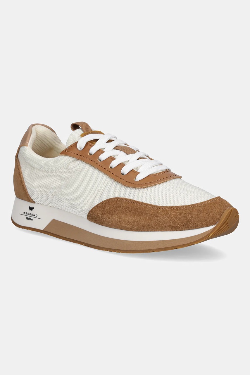 Weekend Max Mara sneakers RARO femei, culoarea maro, 2515761074600