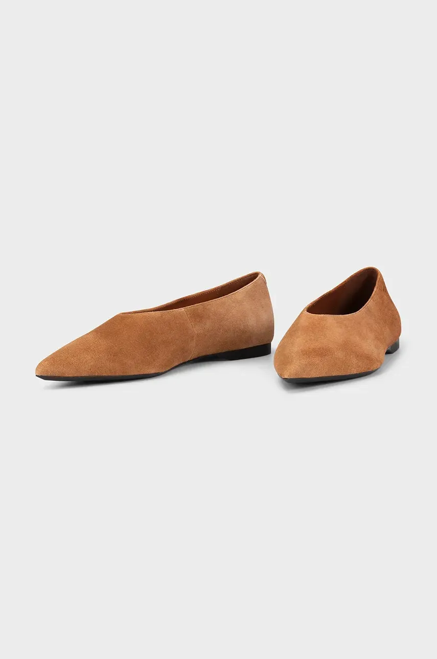 Замшевые балетки Vagabond Shoemakers HERMINE цвет коричневый 5933-040-14 Замшевые балетки Vagabond Shoemakers HERMINE цвет коричневый 5933-040-14