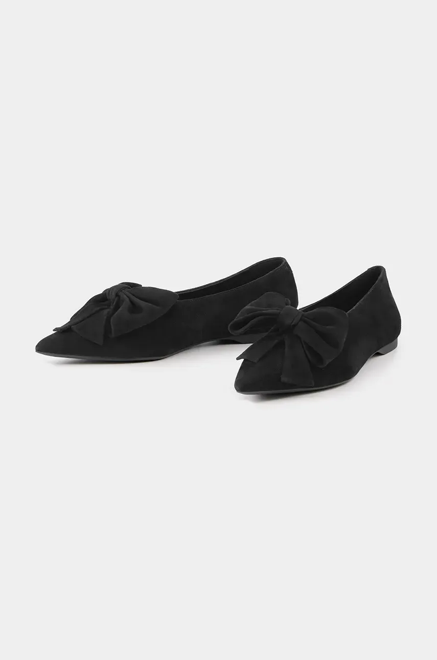 Замшевые балетки Vagabond Shoemakers HERMINE цвет чёрный 5933-240-20 Замшевые балетки Vagabond Shoemakers HERMINE цвет чёрный 5933-240-20