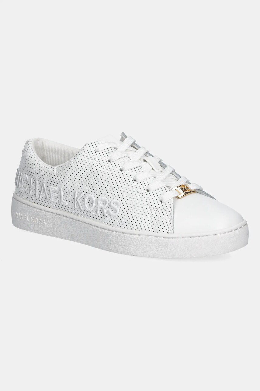 MICHAEL Michael Kors pantofi Keaton femei, culoarea alb, 43R5KEFS1L.085