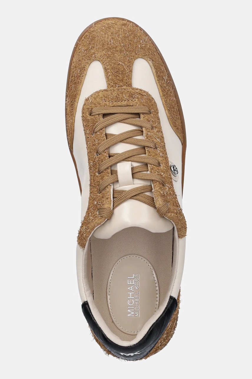 Αθλητικά MICHAEL Michael Kors Scotty χρώμα: μπεζ, 43R5SCFS1D.297 φωτογραφία