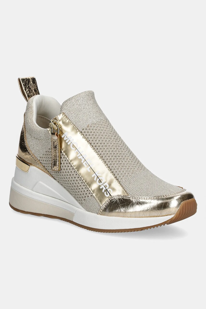 MICHAEL Michael Kors sneakers Willis culoarea auriu, 43R5WIFS3D.740