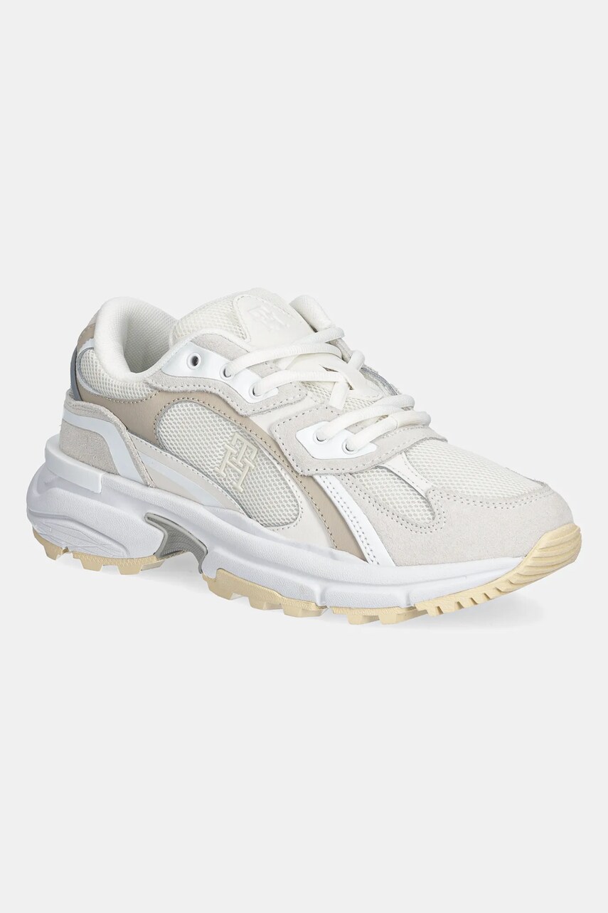 Levně Sneakers boty Tommy Hilfiger TH MODERN RUGGED RUNNER bílá barva, FW0FW08385