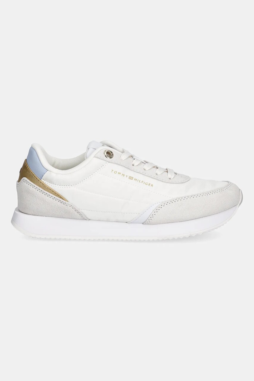 Кроссовки Tommy Hilfiger ESSENTIAL RUNNER цвет белый FW0FW08332 Кроссовки Tommy Hilfiger ESSENTIAL RUNNER цвет белый FW0FW08332