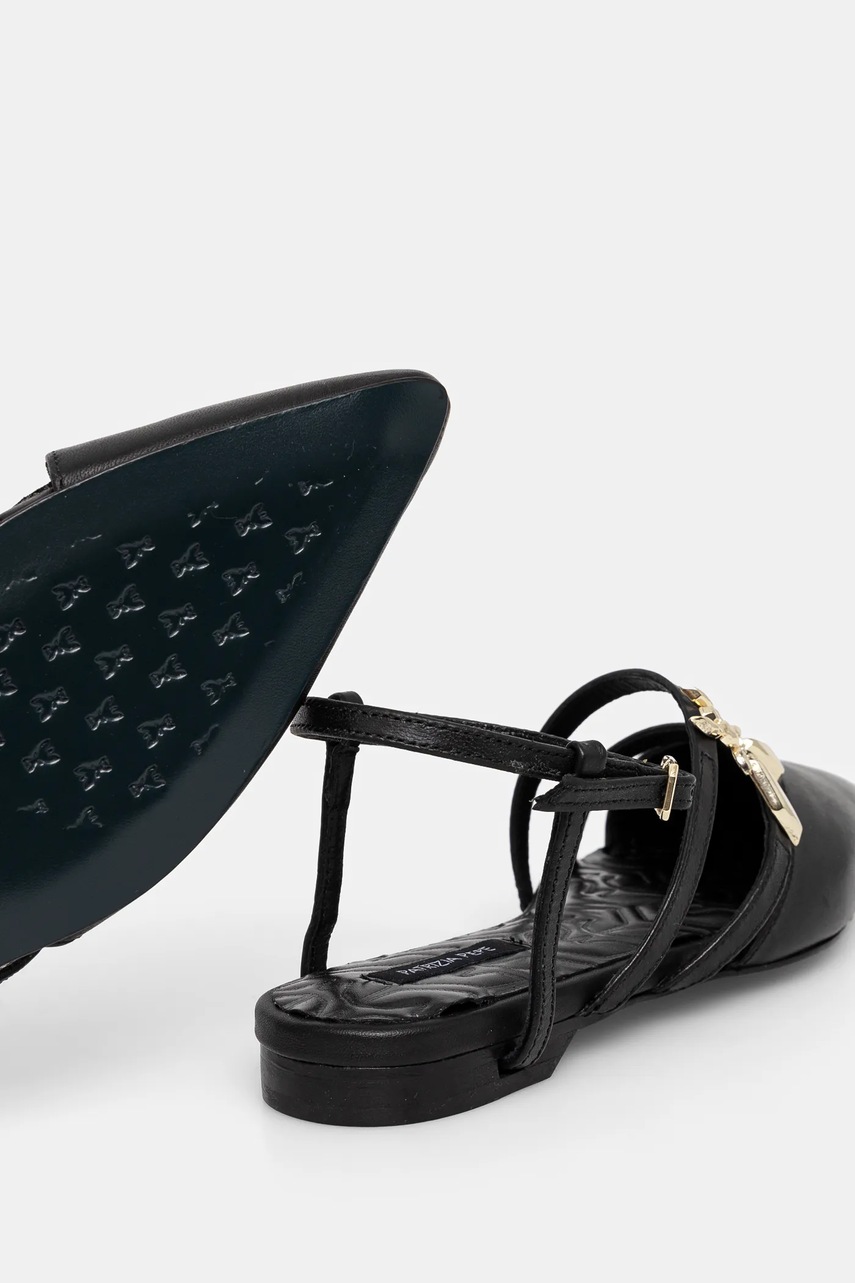 Kožené baleríny Patrizia Pepe (obrázek 4)