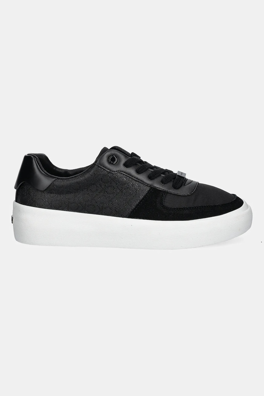 Кроссовки Calvin Klein VULC LACE UP - MONO цвет чёрный HW0HW02293 Кроссовки Calvin Klein VULC LACE UP - MONO цвет чёрный HW0HW02293