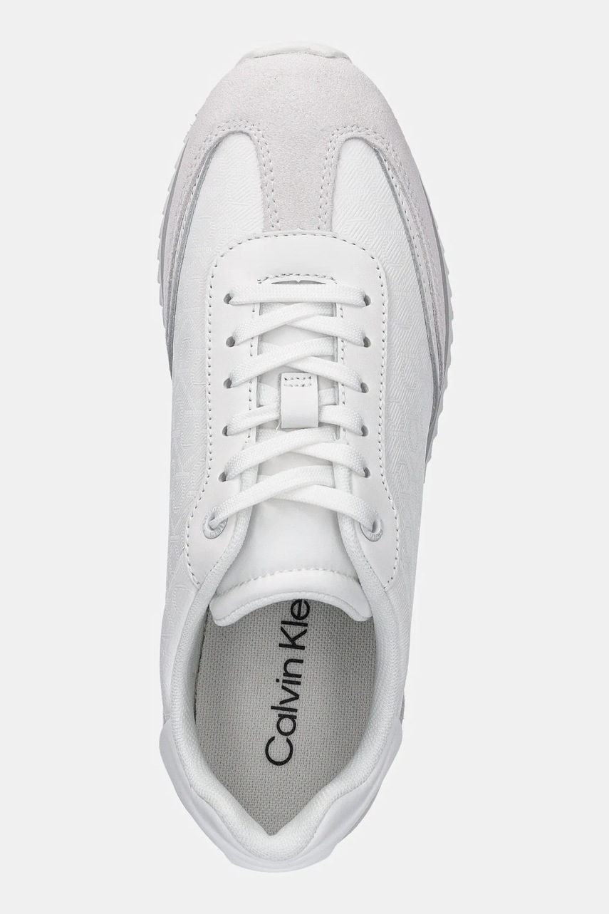 Sneakers boty Calvin Klein RUNNER LACE UP - MONO MIX (obrázek 4)