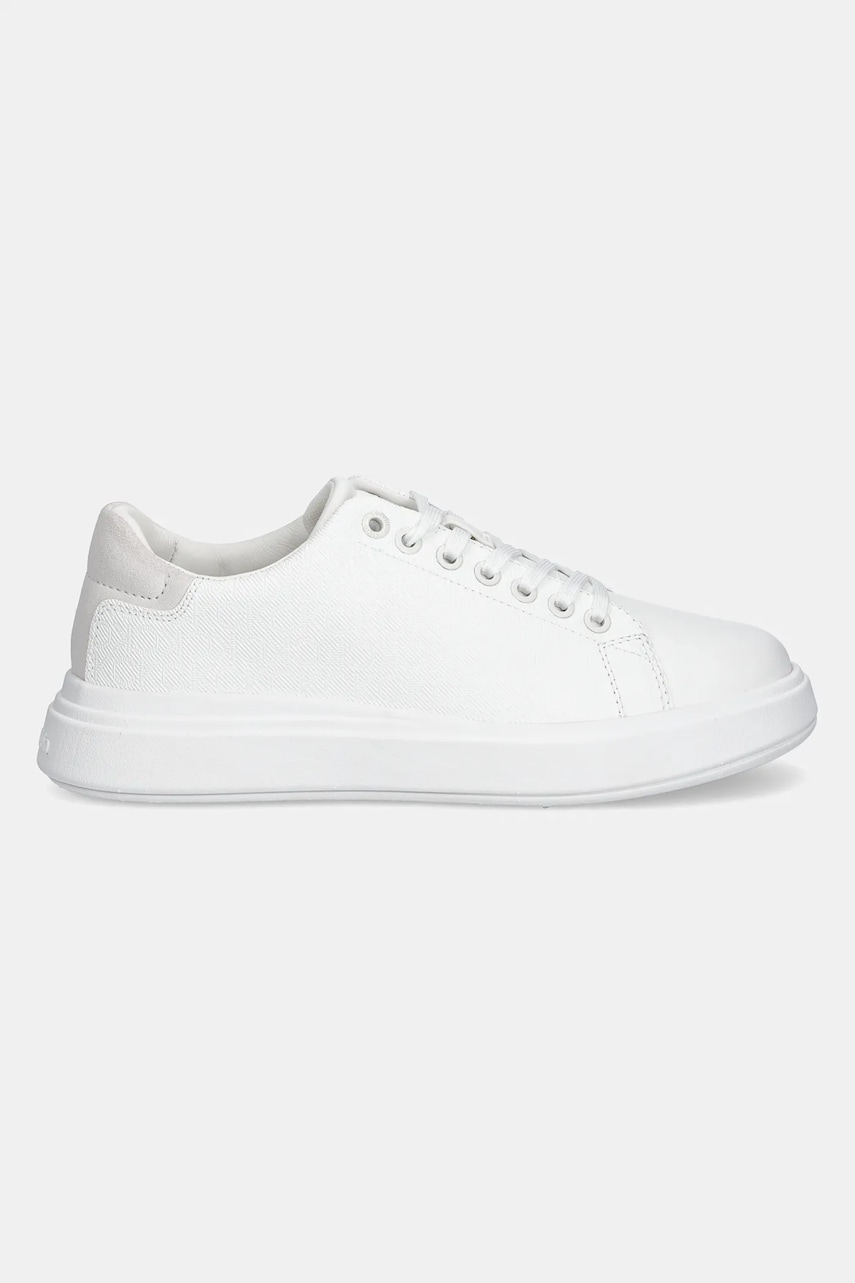 Кроссовки Calvin Klein CUPSOLE LACE UP MONO цвет белый HW0HW02445 Кроссовки Calvin Klein CUPSOLE LACE UP MONO цвет белый HW0HW02445