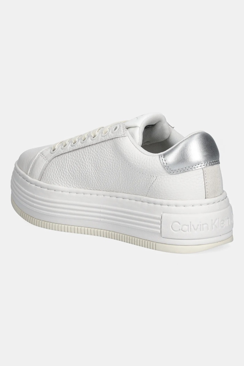Kožené sneakers boty Calvin Klein Jeans BOLD FLATF LOW MIX OHB (obrázek 3)