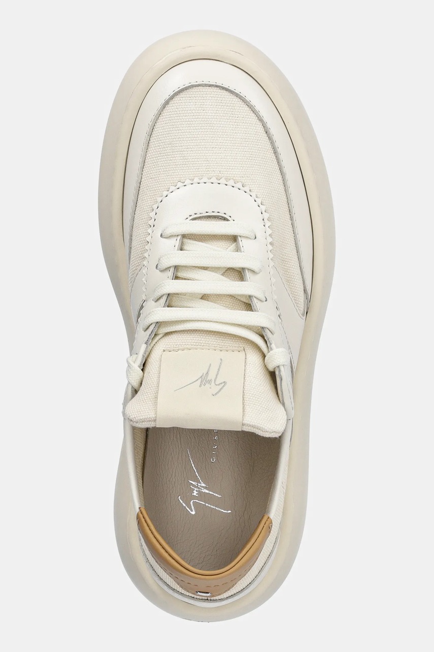 Αθλητικά Giuseppe Zanotti Alma χρώμα: μπεζ, RS50006.001 φωτογραφία