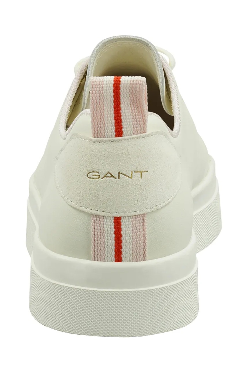 Δερμάτινα αθλητικά παπούτσια Gant Avona χρώμα: μπεζ, 30531921.G20 φωτογραφία