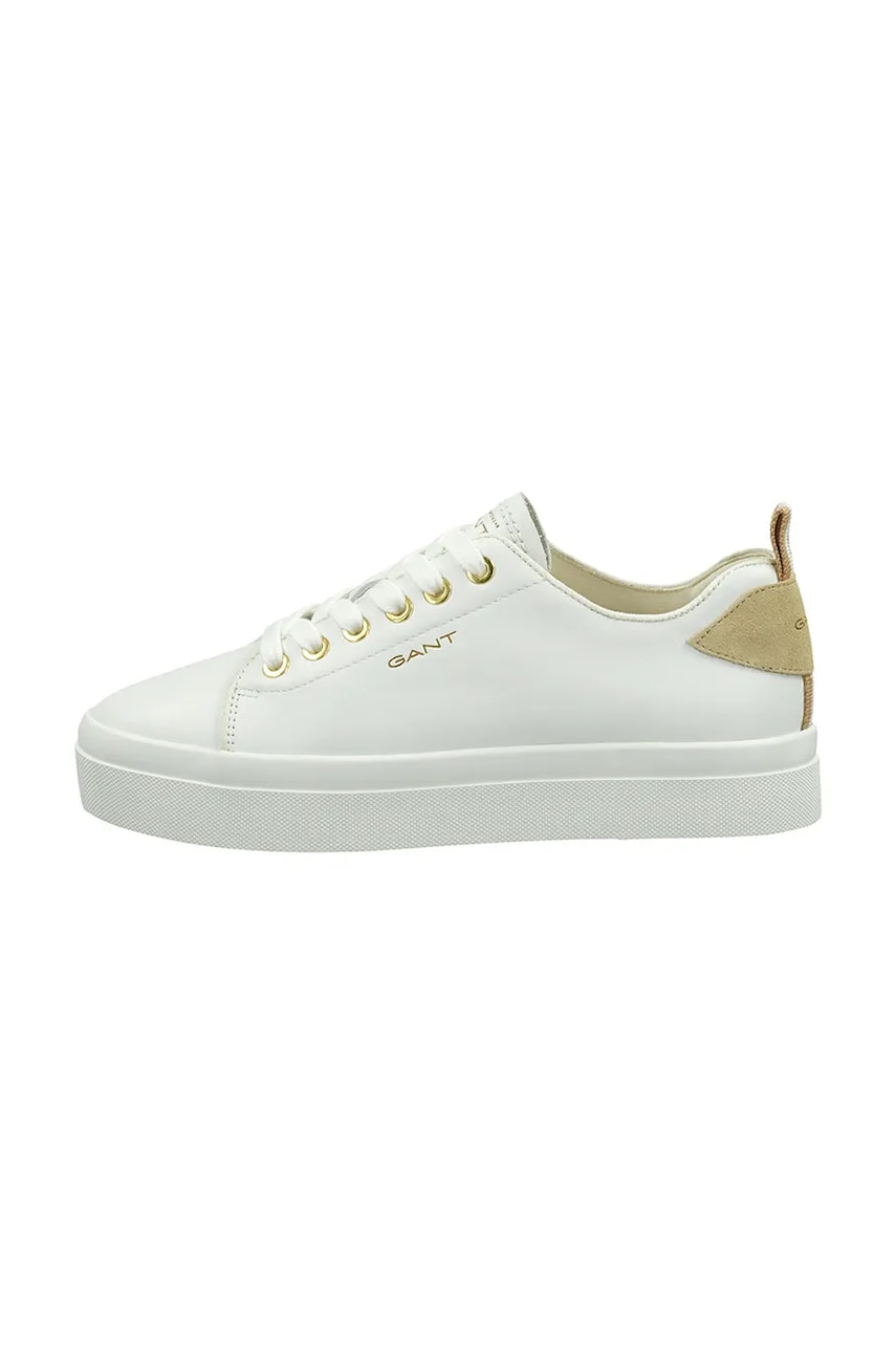 Gant sneakers din piele Avona culoarea alb, 30531921.G265