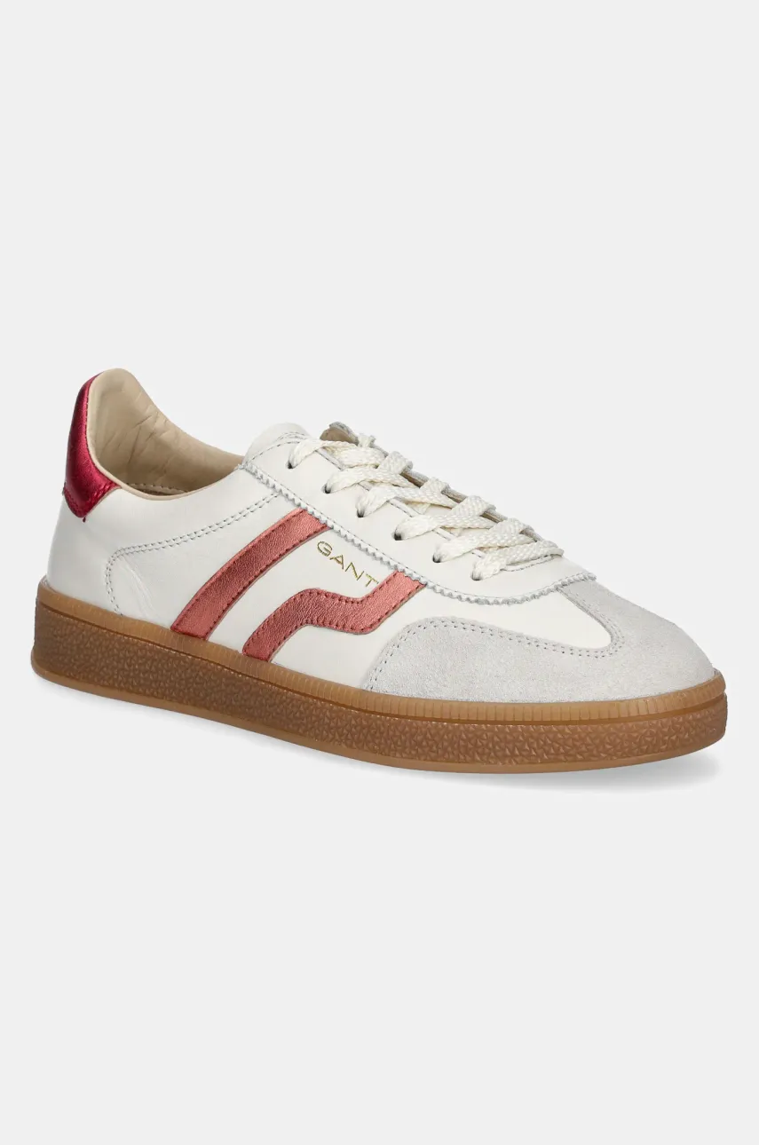 Gant sneakers din piele Cuzima culoarea bej, 30531952.G268