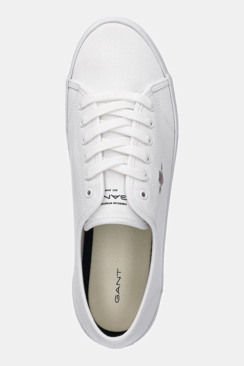 Πάνινα παπούτσια Gant Pillox χρώμα: άσπρο, 30538896.G29 φωτογραφία