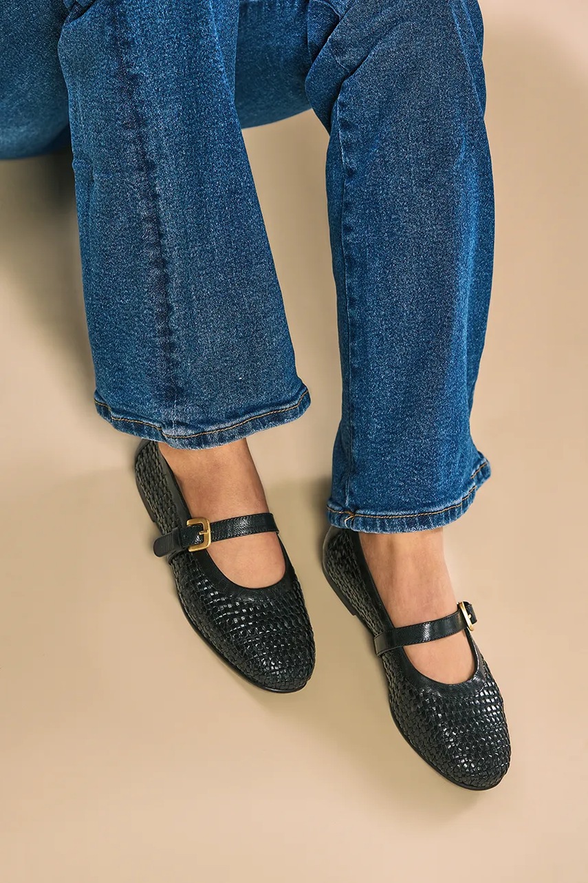 Δερμάτινες μπαλαρίνες Gant Chadii χρώμα: μαύρο, 30511858.G00 φωτογραφία