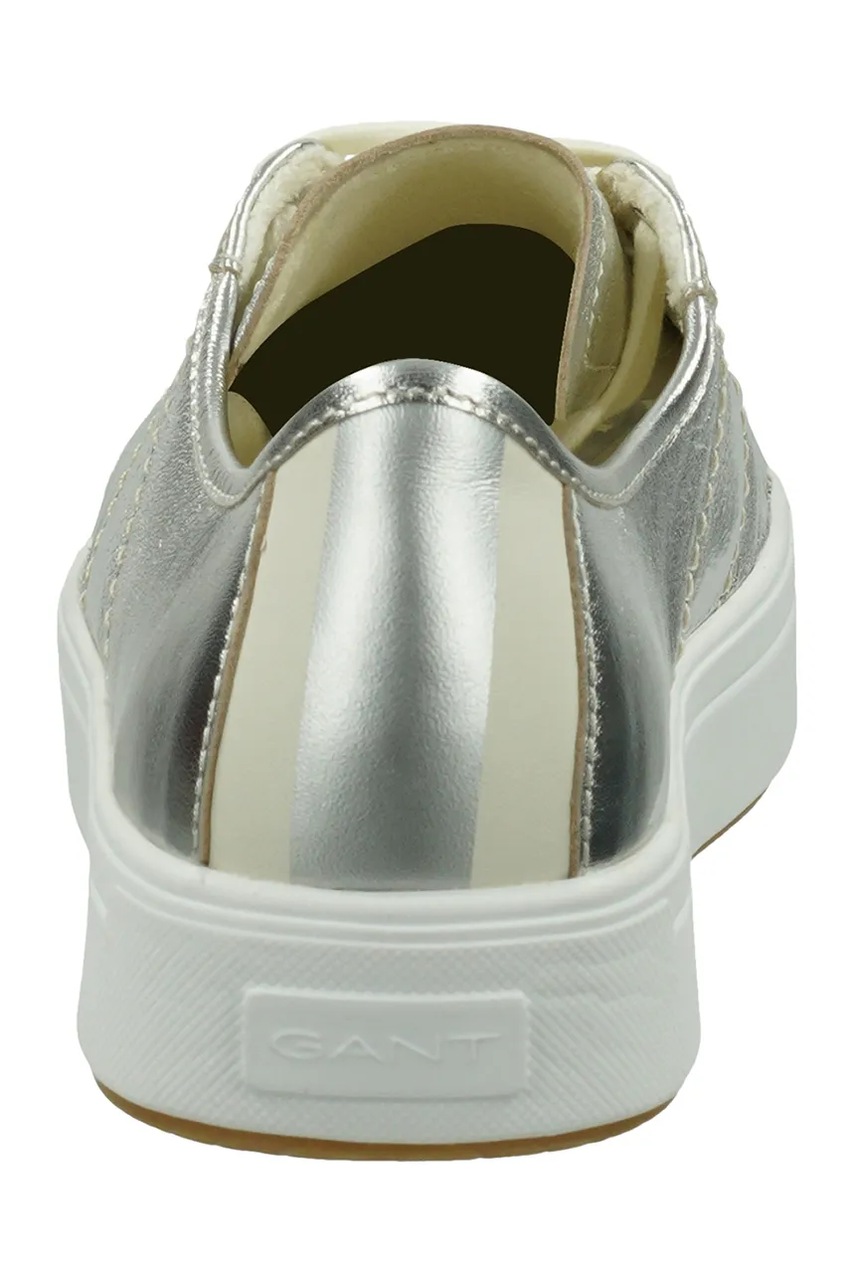 Δερμάτινα αθλητικά παπούτσια Gant Avino χρώμα: ασημί, 30531830.G80 φωτογραφία