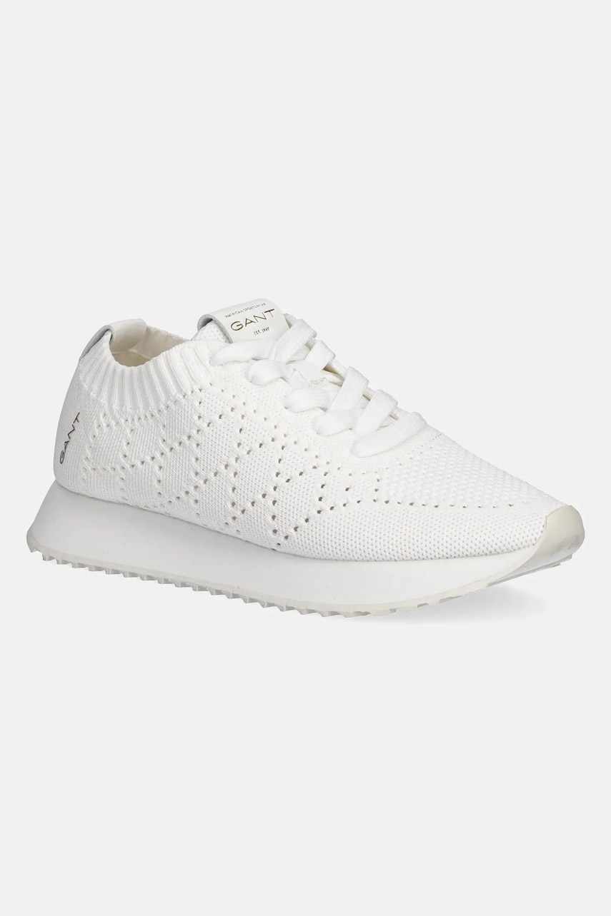 Gant sneakers Bevinda femei, culoarea alb, 30539595.G29 Gant sneakers Bevinda femei, culoarea alb, 30539595.G29